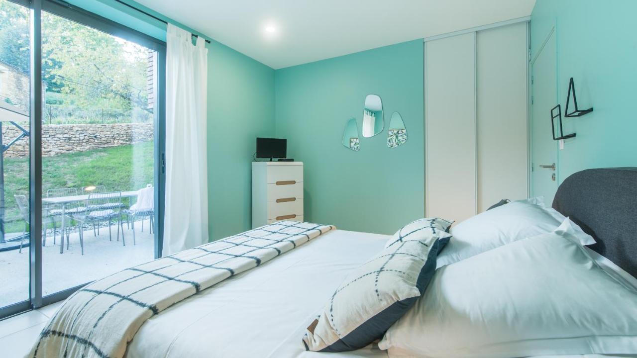 Cote Jardin Avec Jacuzzi Privatif Et Parking Prive Apartment ซาร์ลา-ลา-กาเนดา ภายนอก รูปภาพ