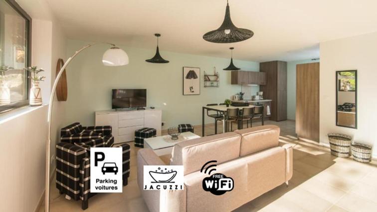 Cote Jardin Avec Jacuzzi Privatif Et Parking Prive Apartment ซาร์ลา-ลา-กาเนดา ภายนอก รูปภาพ